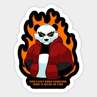 Fire Panda Sticker